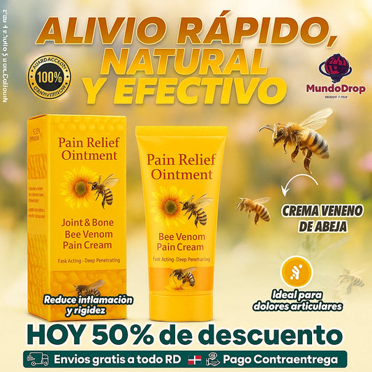¿Ta’ jarto del dolor en las rodillas? 🦵 Ponte Bee Venom y recupera el swing 🐝🔥 NUEVO EMPAQUE!