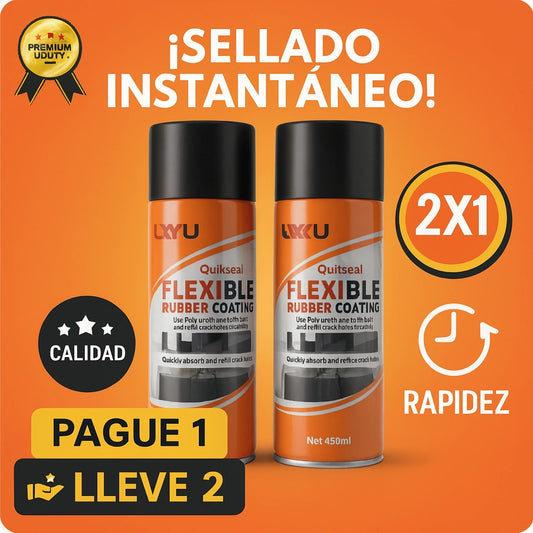 El truco pa’ tapar filtraciones sin bregar con obreros – Spray Sellador Sellamax (Llévate 2 por 1)