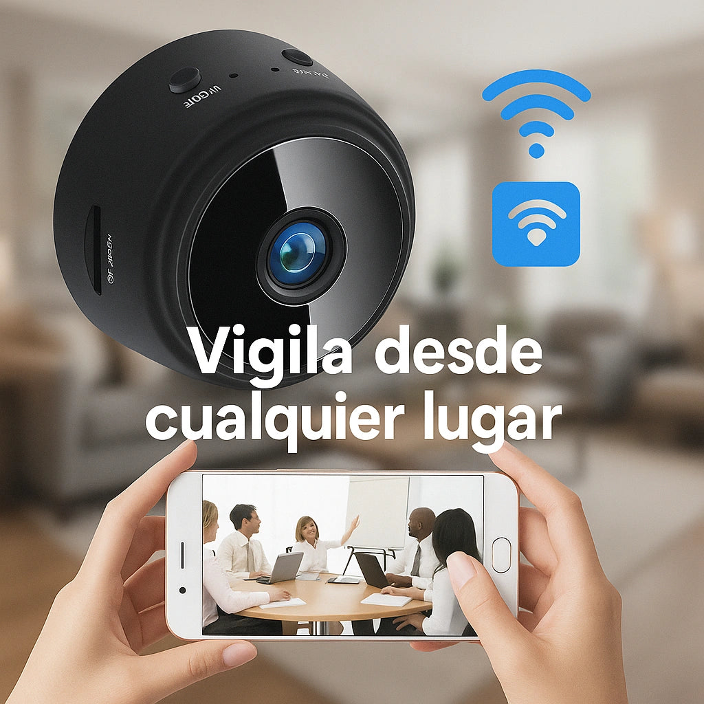 Cámara Espía WiFi HD – Seguridad barata y sin bulto 📱