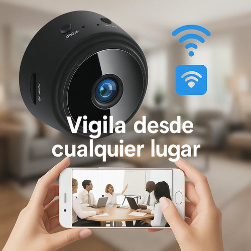 Cámara Espía WiFi HD – Seguridad barata y sin bulto 📱