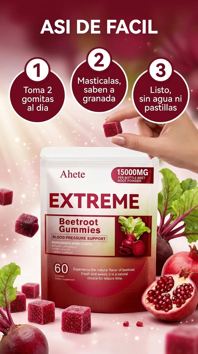 Gomitas de Remolacha EXTREME 15000MG