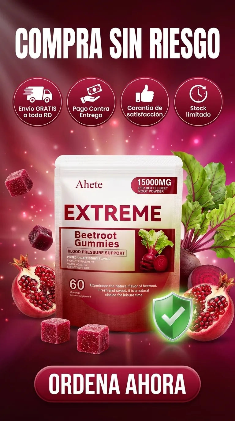 Gomitas de Remolacha EXTREME 15000MG
