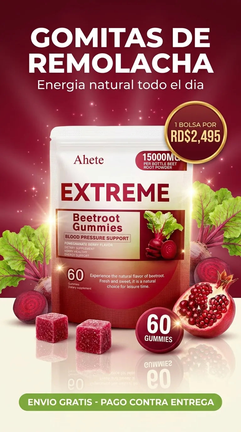Gomitas de Remolacha EXTREME 15000MG
